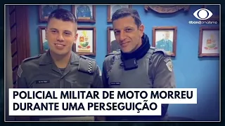 PM morre durante perseguição em São Paulo | Jornal da Band