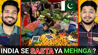 PAKISTAN ME SABZI & FRUITS KE DAAM- Price Comparison with India