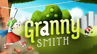 ШАЛЬНАЯ БАБУЛЯ в КАСКЕ НАПЕРЕГОНКИ с ВОРИШКОЙ Безумно смешная игра Granny Smith