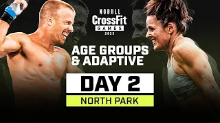 Day 2 Age Group & Adaptive North Park — 2023 CrossFit Games