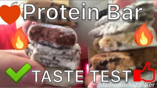 PROTEIN BAR TASTE TEST