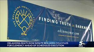 Next death row inmate set to be executed in Oklahoma files for clemency