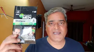 Garnier hair colour shampoo || honest review by apsvlogs || अपने बालों को सिर्फ 5 मिनट में काला करें