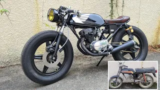 EP Final Café racer || Honda cb 125 t 1979