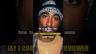 Jay Z corrects interviewer about Tupac