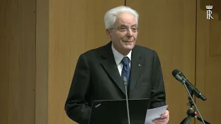 Mattarella interviene al Politecnico federale di Zurigo (30.11.22)