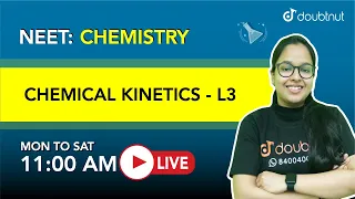 Chemical Kinetics |NEET| Class 12 Chemistry |11AM Class By Shagun Ma'am |L3| English Medium|Doubtnut