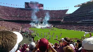 The Best Entrance in College Football:  Texas A&M Aggies at Kyle Field in College Station, TX