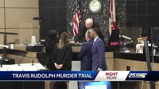 Testimony continues in Travis Rudolph murder trial