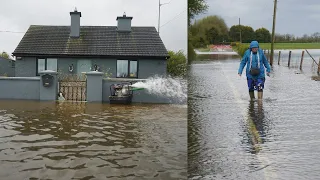 Homes evacuated following Lough Funshinagh flooding in Curraghboy