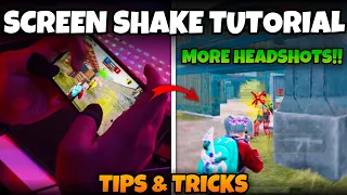 CONNECT MORE HEADSHOTS IN CLOSE RANGE WITH SCREEN SHAKE🔥(BGMI/PUBG) TIPS & TRICKS | Mew2