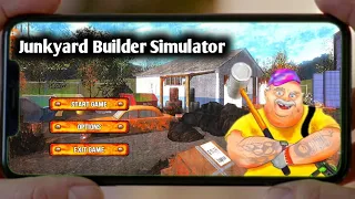 Junkyard Builder Simulator Gameplay | junkyard Game