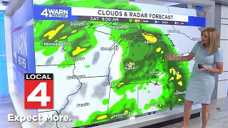 Warmup, rain heading for Metro Detroit: What to expect and when