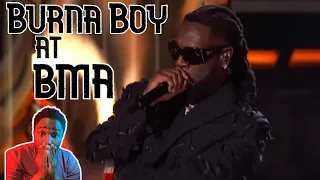Burna Boy Performs At The  Billboard Music Awards 2022 | Reaction|