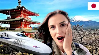 Călătorie epică cu BULLET TRAIN-ul prin Japonia: 300 km/h | Mt. Fuji