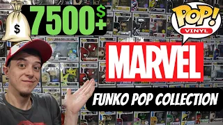 INSANE $7500+ MARVEL Funko Pop Collection | 200+ POPS (Grails, Chases, Exclusives + More)