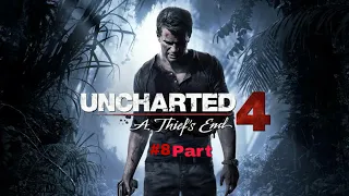 Uncharted 4 Remastered Part 8 Game Walkthrough - No Commentary (PS4 SLIM 1080P)