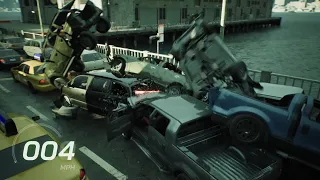 The Matrix Awakens PS5 - 100+MPH Pickup Trucks VS Cars Crash - Unreal Engine 5 - Part 25