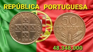 MOEDA DE PORTUGAL 🇵🇹 1978 - 50 CENTAVOS