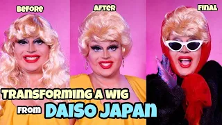 TRANSFORMING A WIG FROM DAISO JAPAN | SUBSCRIBER SUBMITTED WIG EPISODE 6