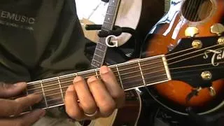 TOO CLOSE Alex Clare How To Play On Acoustic Guitar 5 Min Lesson @EricBlackmonGuitar