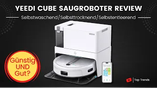 yeedi Cube Saugroboter mit Wischfunktion und Absaugstation Review