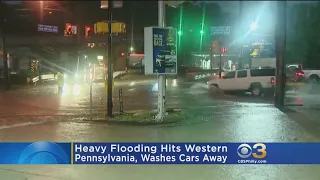 Heavy Rains Cause Flash Flooding Across Western Pa. Region