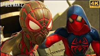 Scarlet 3 and Biomechanical Suit Gameplay - Marvel's Spider-Man 2 (4K 60FPS)