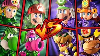 Team Mario Couples V3 Warriors vs Team Luigi [ Request Battle ]