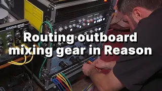 Routing outboard mixing gear in Reason