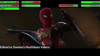 Spider-Man: No Way Home (2021) Final Battle with healthbars 2/4