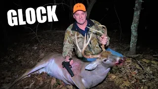 MONSTER Buck Killed With GLOCK PISTOL