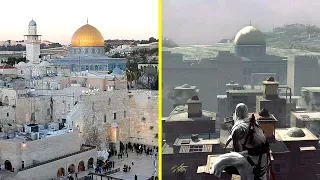 Assassin's Creed - Game vs Real Life - Jerusalem Comparison