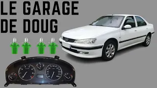 comment remplacé ampoule de compteur peugeot 406