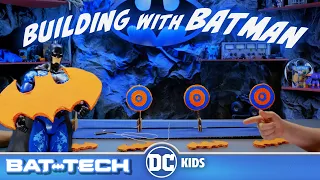 DIY Batarangs and Targets | Building With Batman | @dckids