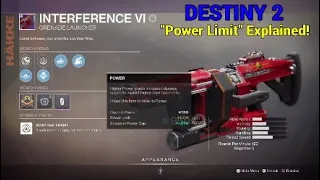 DESTINY 2: "Power Limit" Explained! (Season of Arrivals) *OUTDATED*