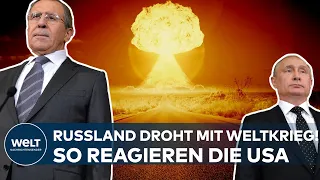 UKRAINE-KRIEG: Russland droht mit drittem Weltkrieg! So reagieren die USA I WELT Interview