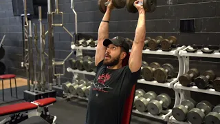 DB Shoulder Press - Rotating - 85 Degree