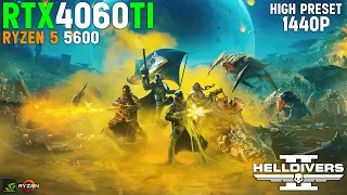 Helldivers 2 | RTX4060Ti 8GB + Ryzen 5 5600 + 16GB RAM