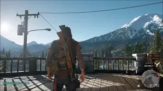 Days Gone - Lost Lake - Open World Free Roam Gameplay (PS4 HD) [1080p60FPS]
