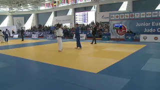 60 kg Tsjakadoea T Abuladze Y 16 04 2016 Т4 Кубок Европы среди юниоров и юниорок, Санкт Петербург 20