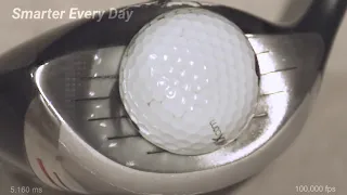 How Hard Can You Hit a Golf Ball at 100,000 FPS   Smarter Every Day 216 Trim