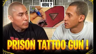 Making a Prison Tattoo Gun and Using it