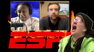 ESPN employees are FURIOUS with Stephen A Smith for having Outkick's Clay Travis on his podcast!