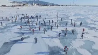 Keep your cool! A Russian endurance race on ice