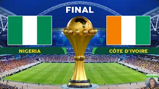 Nigeria vs Côte d'Ivoire | African Cup of Nations Final 2023 | Full Match Penalty Shootout | PES