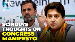 "Don't Want To Waste My Time Reading Congress Manifesto...", Says Jyotiraditya Scindia