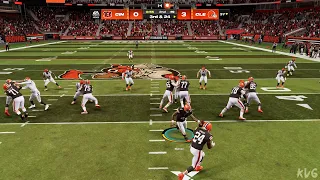 Madden NFL 24 - Cincinnati Bengals vs Cleveland Browns - Gameplay (PS5 UHD) [4K60FPS]