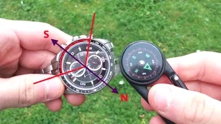 How to Use Your Watch as a Compass