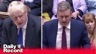 Keir Starmer slams Boris Johnson in fiery Prime Minister's questions clash